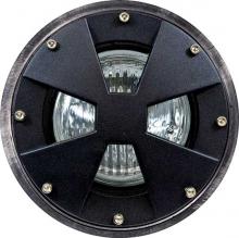 Dabmar LV307-LED4-B-SLV - WELL LIGHT W/DRIVEOVER CVR W/ SLV 4W LED PAR36 12V