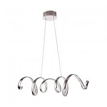 PLC Lighting 81319PC - Jazz Led Linear Pendant