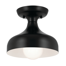 Kichler 52599BK - Semi Flush 1Lt