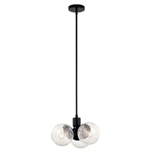 Kichler 52700BK - Chandelier Convertible 3Lt