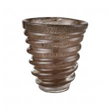 ELK Home Plus S0047-11324 - Metcalf Vase - Small Bubbled Brown