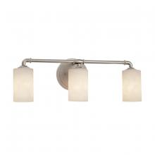 Justice Design Group CLD-8463-10-NCKL - Bronx 3-Light Bath Bar