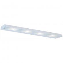 International LX40D-P - Four Light White Undercabinet Strip