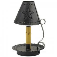 WN Sherbinin 10243 - UNWIRED TIN CANDLE HOLDER W/STAR SHADE 9 1/2&