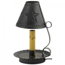 WN Sherbinin 10244 - WIRED TIN CANDLE HOLDER W/STAR SHADE 9 1/2