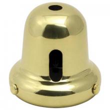 WN Sherbinin 56375 - 2 1/4" FITTER BRASS SHADE HOLDER W/KEYHOL