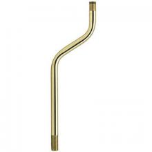 WN Sherbinin 57252 - 10" BRASS FIGURINE ARM 1/8IP