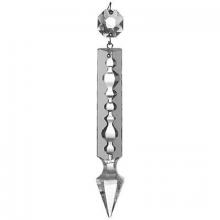 WN Sherbinin 64840 - 5" CUT SPEAR PENDALOGUE W/JEWEL