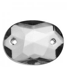 WN Sherbinin 64847 - 18MM (11/16") OVAL JEWEL W/2 HOLES