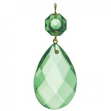 WN Sherbinin 64860 - LIGHT GREEN 2" PRISM PINNED WITH LIGHT GR