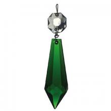 WN Sherbinin 64866 - EMERALD GREEN 2 1/2"PRISM PINNED WITH CLE