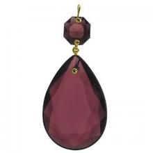 WN Sherbinin 64889 - 2" OVAL DROP AMETHYST