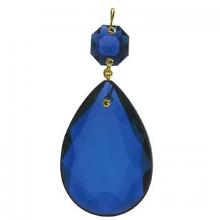 WN Sherbinin 64893 - 2" OVAL DROP COBALT BLUE