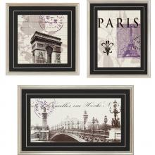 Paragon Art 3149 - Paris Stamps Pk/3