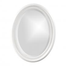 Howard Elliott 40107W - George Mirror - Glossy White