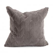 Howard Elliott 2-1093 - 20" x 20" Angora Stone Pillow - Poly Insert