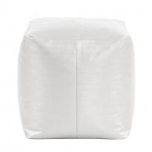 Howard Elliott 873-770 - Square Pouf Luxe Mercury