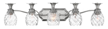 Hinkley Merchant 5315PL - Extra Large Five Light Vanity