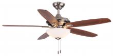 Wind River WR1426N - Modelo Nickel 52 Inch Ceiling Fan