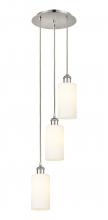 Innovations Lighting 113B-3P-PN-G434-7WH - Crown Point - 3 Light - 13 inch - Polished Nickel - Multi Pendant