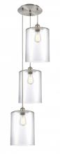 Innovations Lighting 113B-3P-SN-G112-L - Cobbleskill - 3 Light - 16 inch - Brushed Satin Nickel - Cord Hung - Multi Pendant