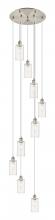 Innovations Lighting 119B-9P-SN-G434-7CL - Crown Point - 9 Light - 19 inch - Brushed Satin Nickel - Multi Pendant