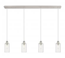 Innovations Lighting 124B-4P-PN-G434-7CL - Crown Point - 4 Light - 49 inch - Polished Nickel - Linear Pendant