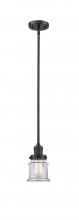 Innovations Lighting 201S-PN-G181-LED - Canton - 1 Light - 7 inch - Polished Nickel - Stem Hung - Mini Pendant