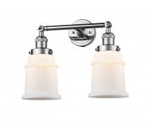 Innovations Lighting 208-PC-G181-LED - Canton - 2 Light - 17 inch - Polished Chrome - Adjustable Bath Vanity Light