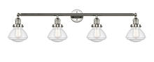 Innovations Lighting 215-PN-G324 - Olean - 4 Light - 43 inch - Polished Nickel - Bath Vanity Light