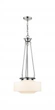 Innovations Lighting 221-1P-PC-G691-16 - Bridgeton - 1 Light - 16 inch - Polished Chrome - Chain Hung - Pendant