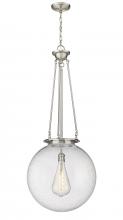 Innovations Lighting 221-1P-SN-G204-18 - Beacon - 1 Light - 18 inch - Satin Nickel - Chain Hung - Pendant