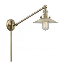 Innovations Lighting 237-AB-G2-LED - Halophane - 1 Light - 9 inch - Antique Brass - Swing Arm