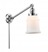 Innovations Lighting 237-PC-G181-LED - Canton - 1 Light - 8 inch - Polished Chrome - Swing Arm