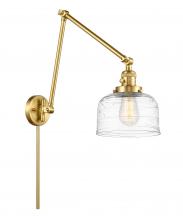 Innovations Lighting 238-SG-G713 - Bell - 1 Light - 8 inch - Satin Gold - Swing Arm