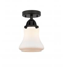 Innovations Lighting 288-1C-BK-G191 - Bellmont - 1 Light - 6 inch - Matte Black - Semi-Flush Mount