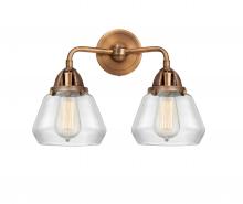 Innovations Lighting 288-2W-AC-G172 - Fulton - 2 Light - 15 inch - Antique Copper - Bath Vanity Light