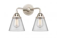 Innovations Lighting 288-2W-PN-G62 - Cone - 2 Light - 14 inch - Polished Nickel - Bath Vanity Light