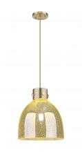Innovations Lighting 410-1PM-CB-G412-12ME - Newton Bell - 1 Light - 12 inch - Champagne Bronze - Cord hung - Pendant