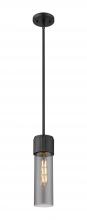 Innovations Lighting 428-1S-BK-G428-12SM - Bolivar - 1 Light - 5 inch - Matte Black - Pendant