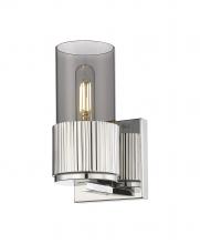 Innovations Lighting 428-1W-PN-G428-7SM - Bolivar - 1 Light - 5 inch - Polished Nickel - Sconce