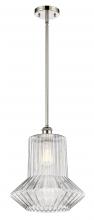 Innovations Lighting 516-1S-PN-G212 - Springwater - 1 Light - 12 inch - Polished Nickel - Mini Pendant