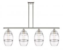 Innovations Lighting 516-4I-PN-G557-8CL - Vaz - 4 Light - 48 inch - Polished Nickel - Cord hung - Island Light