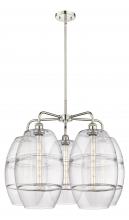 Innovations Lighting 516-5CR-PN-G557-10CL - Vaz - 5 Light - 28 inch - Polished Nickel - Chandelier