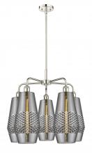 Innovations Lighting 516-5CR-PN-G683-7 - Windham - 5 Light - 25 inch - Polished Nickel - Chandelier