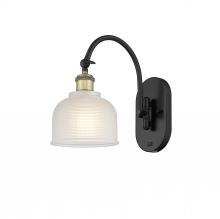 Innovations Lighting 518-1W-BAB-G411 - Dayton - 1 Light - 6 inch - Black Antique Brass - Sconce