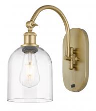 Innovations Lighting 518-1W-SG-G558-6CL - Bella - 1 Light - 6 inch - Satin Gold - Sconce