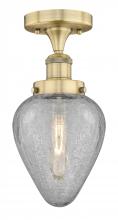 Innovations Lighting 616-1F-BB-G165 - Geneseo - 1 Light - 7 inch - Brushed Brass - Semi-Flush Mount