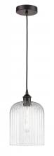 Innovations Lighting 616-1P-OB-G559-8CL - Bridal Veil - 1 Light - 5 inch - Oil Rubbed Bronze - Cord hung - Mini Pendant