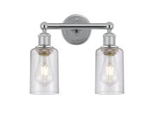 Innovations Lighting 616-2W-PC-G804 - Clymer - 2 Light - 13 inch - Polished Chrome - Bath Vanity Light